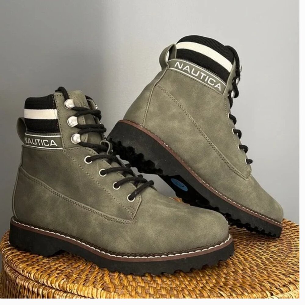 Nautica Combat Collar Boots